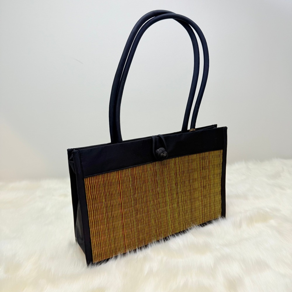 Saraye Tatami‎ | Woven Straw Purse Unique Design Tote Bag